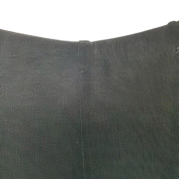 Chicos Travelers Classic Cropped Pants Elastic Waist Black Wide Leg Packable 1/M - Picture 7 of 10